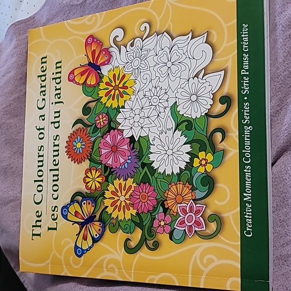 NEW Adult Coloring Book Designs:The Colors of a Garden,Creative Moments … - Picture 1 of 6